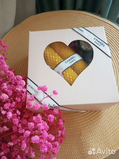 Подарки на 8 марта букеты свечи наборы