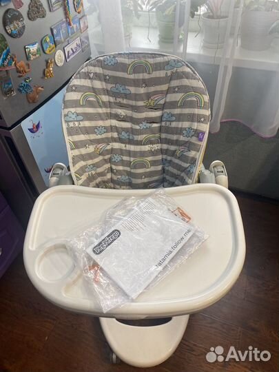 Стул-трансформер для кормления, шезлонг, качели