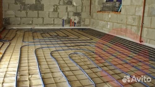 Система обогрева пола для гаража