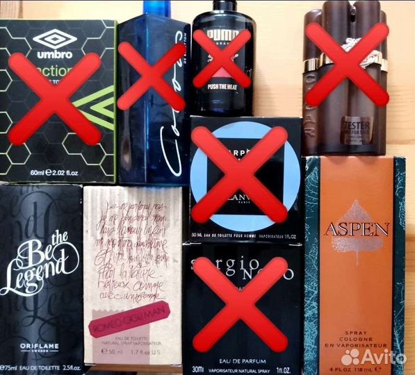 Мужская туалетная вода, оригинал