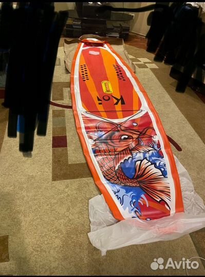 Сабборд, сап борд Карп, sup board koi новый