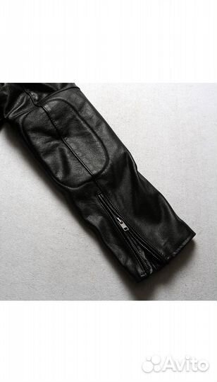 Мотокуртка кожаная мужская