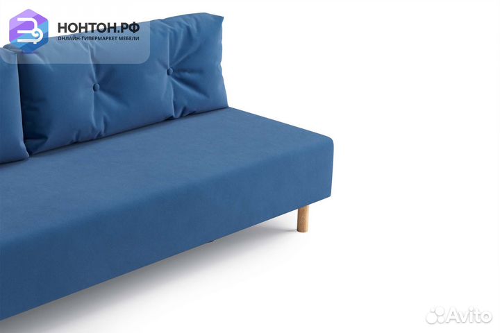 Диван еврокнижка Сайле синий