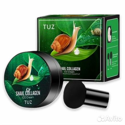 Кушон для лица Tuz Snail