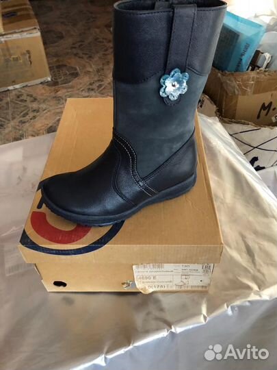 Новые cапоги для девочек. Hат кожа