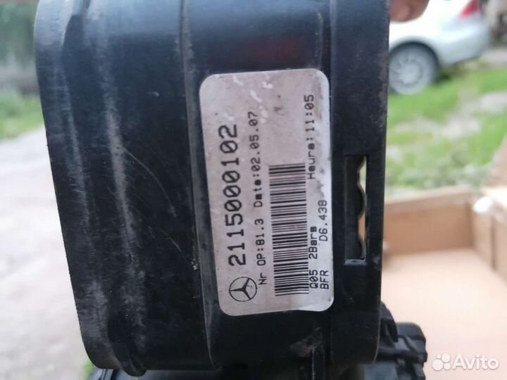 Радиатор охлаждения Mercedes w219, w211