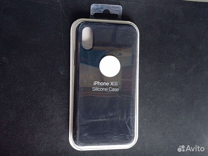 Чехол на iPhone XS Чёрный