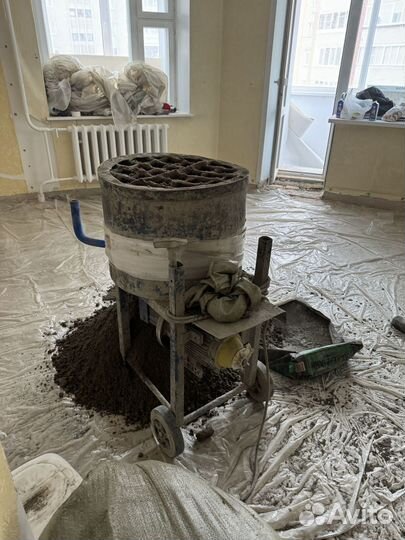 Стяжка пола в панельном доме