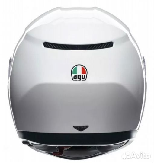 AGV Шлем K-3 E2206 mono seta white L