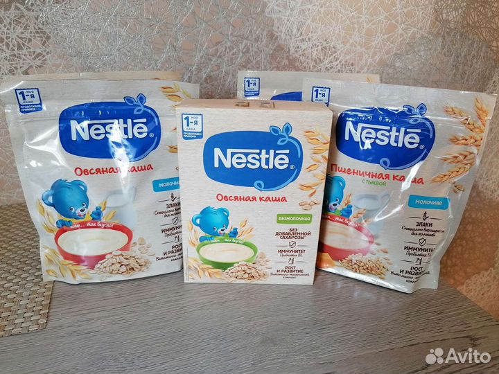 Детские каши молочные