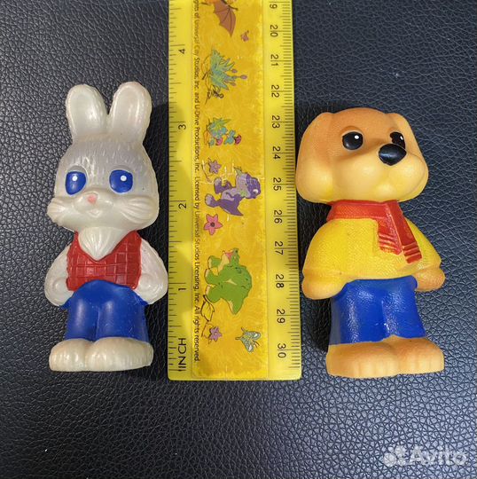 Филя и Степашка литая резина СССР