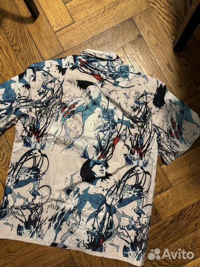 Гавайская рубашка ghost in the shell wacko maria