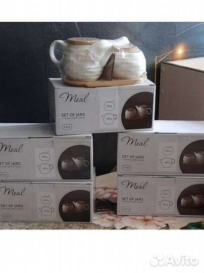 Чайный сервиз фарфоровый новый