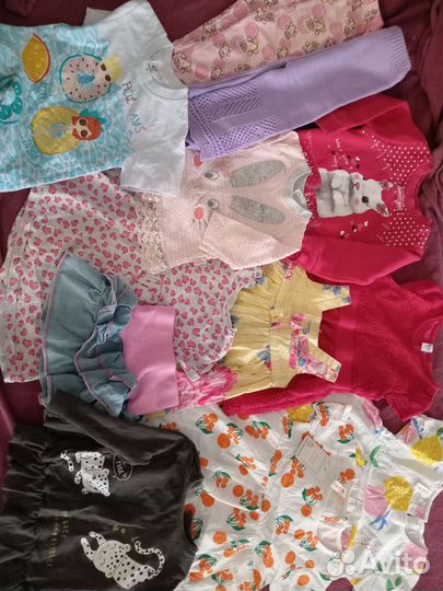 Пакеты вещей на мальчика и девочку)