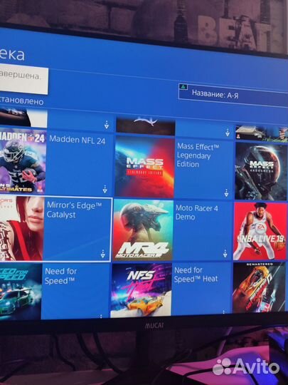 Sony PS4 slim 1tb много игр