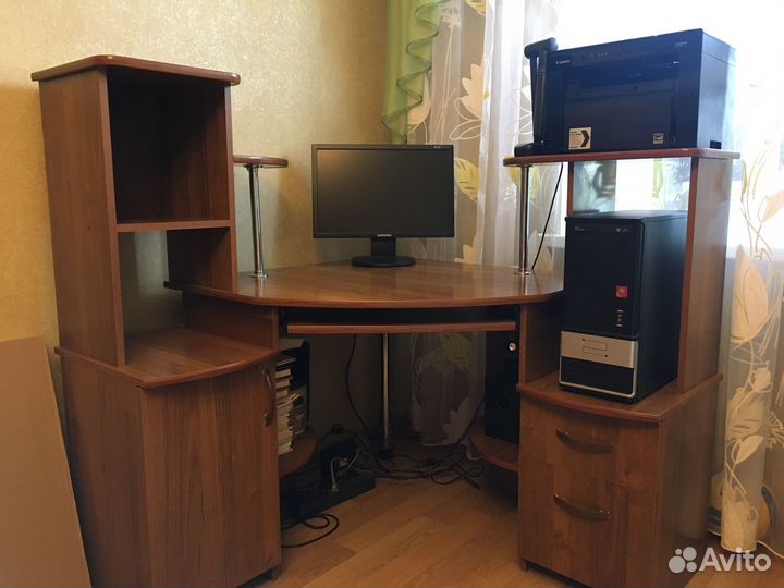 Письменный Угловой Компьютерный Стол