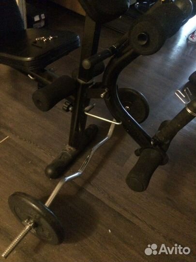 Скамья для жима и спорт.инветарь