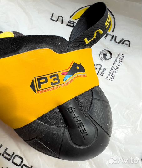 Скальные туфли La Sportiva Skwama Black/Yellow