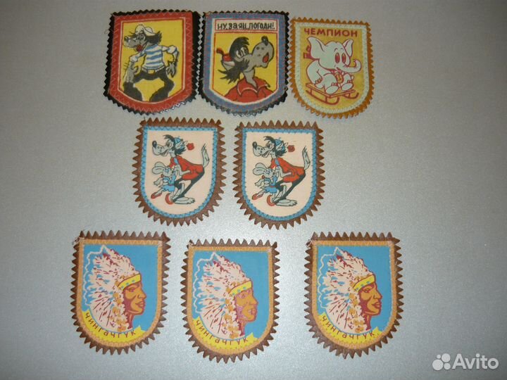 СССР Шеврон нашивка для детской одежды 1970-е годы