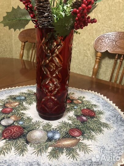 Хрустальная ваза СССР