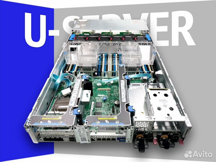 Сервер HP DL380 G9 12L 2*2637v4 128G P840 SAS 2*8T