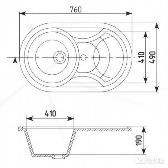 Мойка для кухни новая