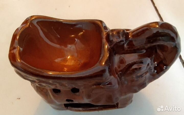 Аромо-лампа керамический слон