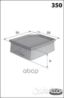 Фильтр воздушный ELP9355 Mecafilter