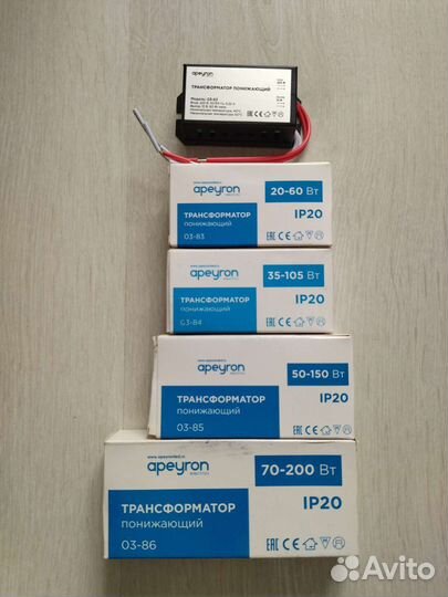 Трансформаторы для ламп 12V новые