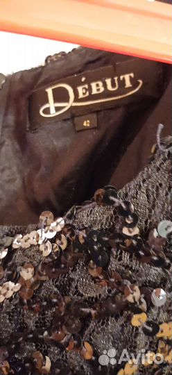 Платье женское вечернее с разрезом Debut Англия