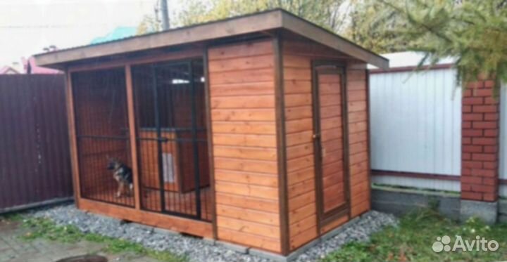 Вольер уличный Н-727 утепленный