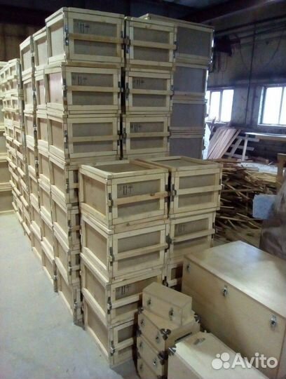 Ящик деревянный, транспортировочная тара