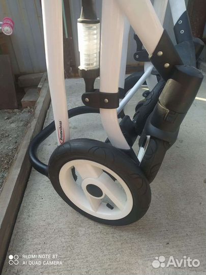 Коляска 2 в 1 эко кожа+текстиль