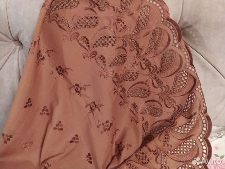 Крепдешин, шифон, батист, сатин 40-80 годов