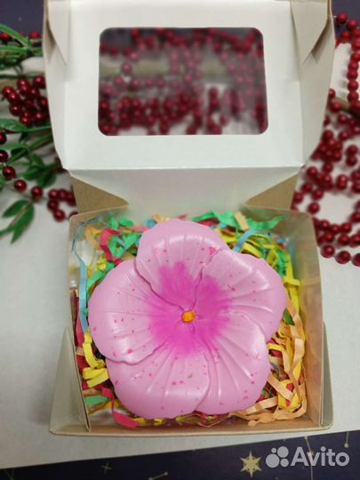 Мыло цветок