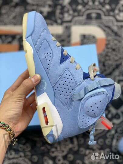 Travis Scott x Nike Air Jordan 6 Light Blue