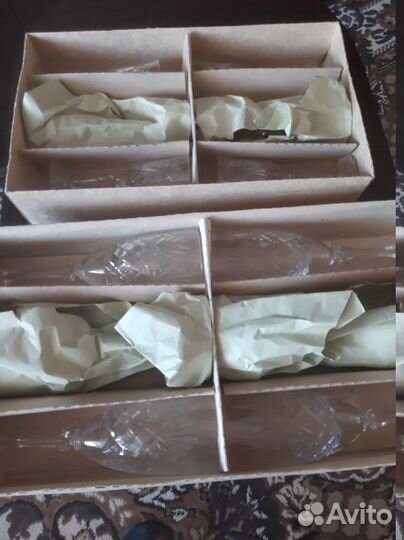 Рюмки хрустальные