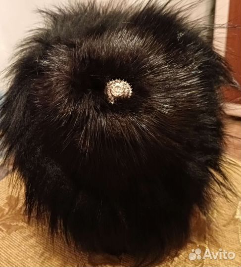 Шапка норковая женская