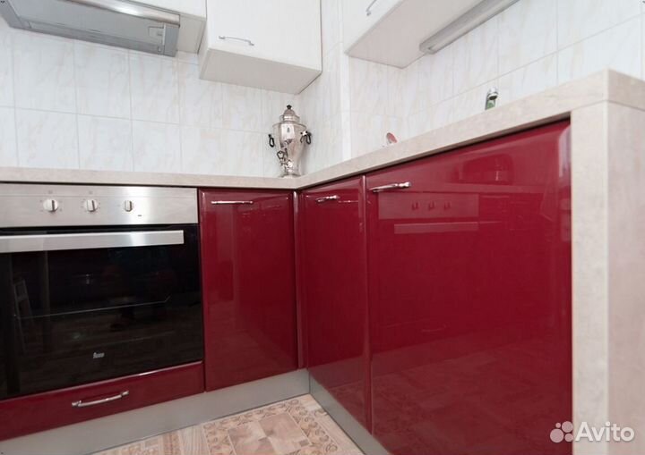 Кухня Красно-Белая напрямую от фабрики на заказ