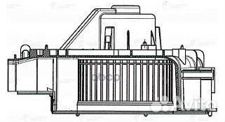 Э/вентилятор отоп. для а/м Nissan Almera N16 (0