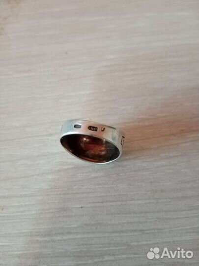 Серебро серьги, кольцо СССР