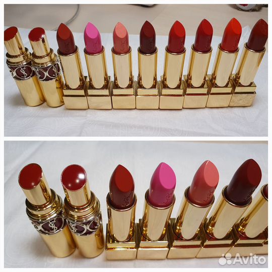 Помады YSL, Cle DE peau, Shiseido, Gucci. Новые