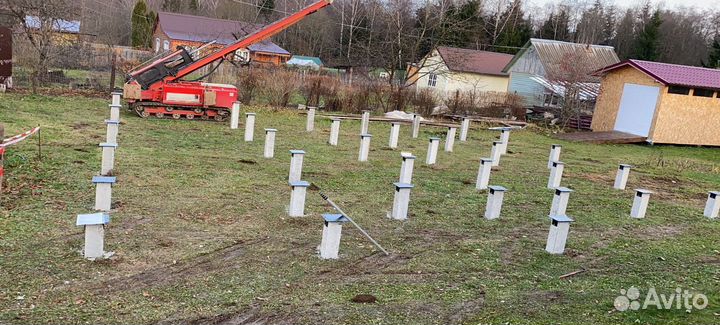 Сваи забивные железобетонные