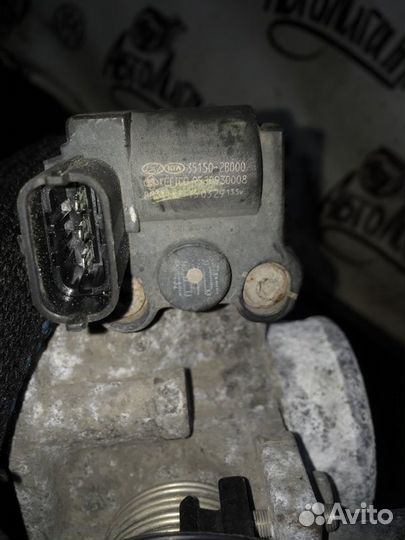 Дросельная заслонка Kia Ceed универсал G4FC 2008