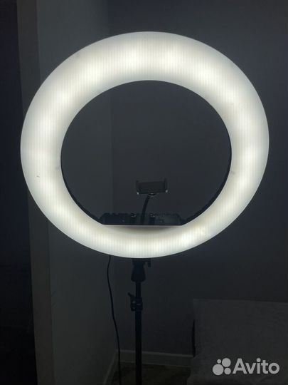 Кольцевая лампа 54 см бу