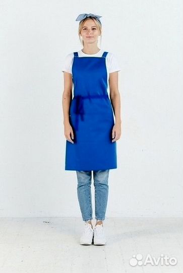 Чёрный китель поварской женский