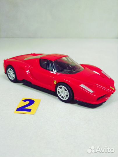 Модели 1:38 машинок Shell V Power Ferrari 2008г