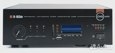 Микшер-усилитель двухканальный cvgaudio R-103
