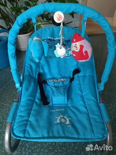 Шезлонг детский babyton