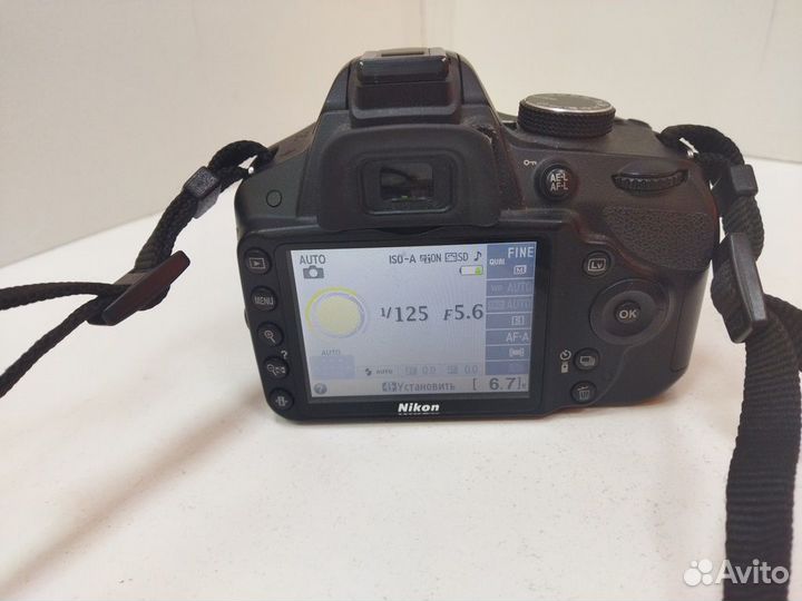 Фотоаппарат зеркальный Nikon D3200